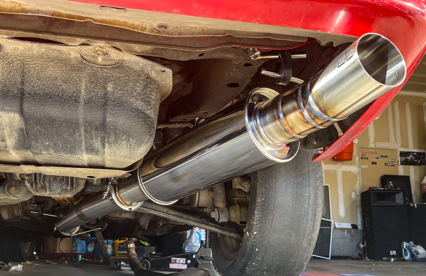CCdesign 1G DSM AWD 3.5" Vband Exhaust
