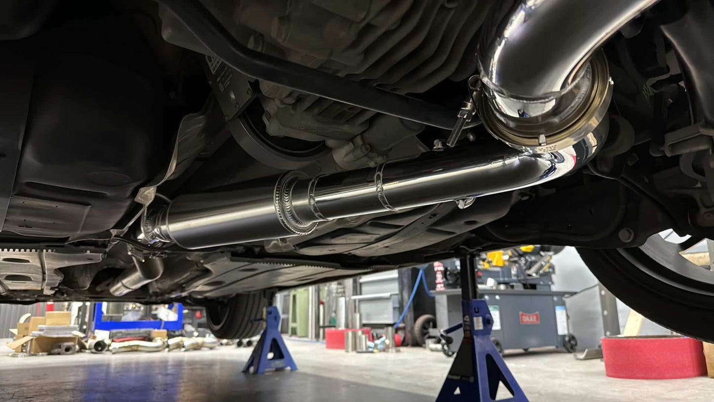 CCdesign 8V Audi S3 Single Exit Catback Exhaust (Driver Side)