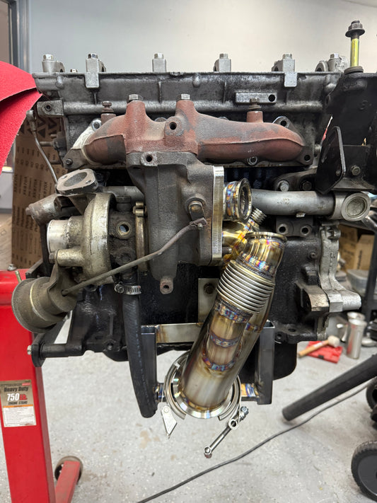 CCdesign 1G/2G DSM 3" **ONE OFF** External Wastegate O2 Housing