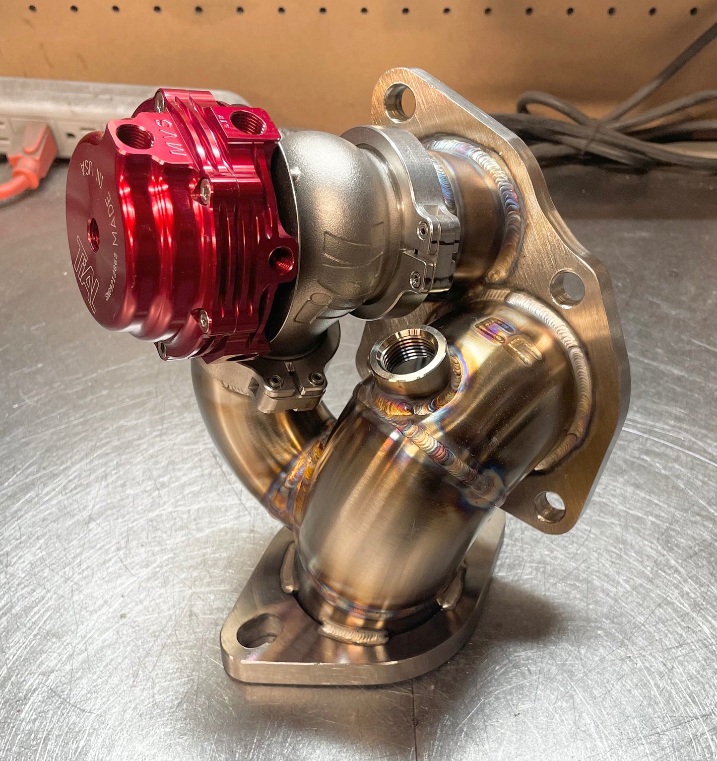 CCdesign 1G/2G DSM 2.5" Recirculated External Wastegate O2 Housing