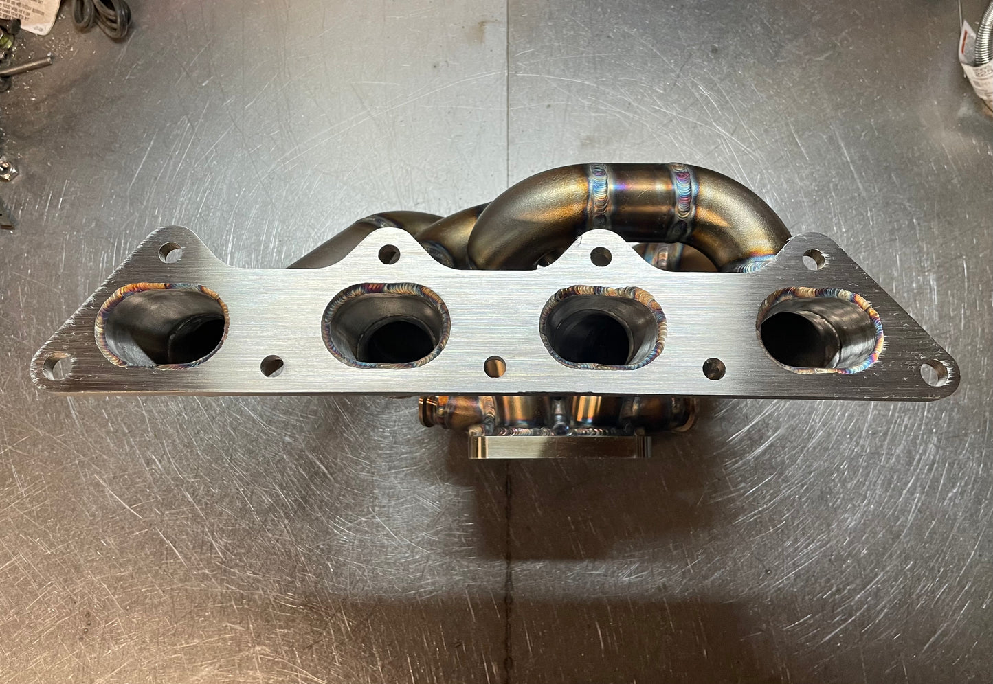 CCdesign 1G/2G DSM Divided T4 Bottom Mount Turbo Manifold