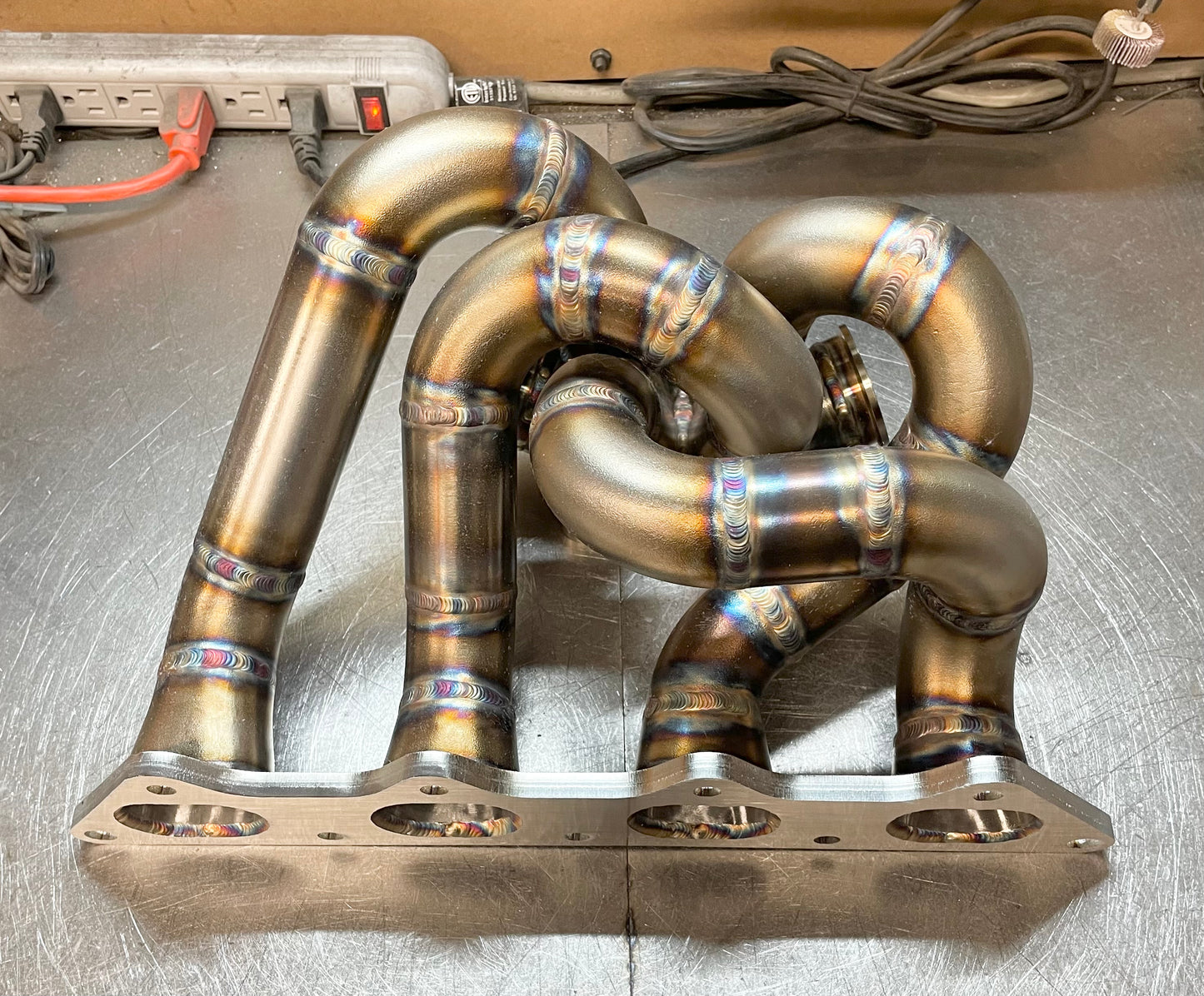 CCdesign 1G/2G DSM Divided T4 Bottom Mount Turbo Manifold
