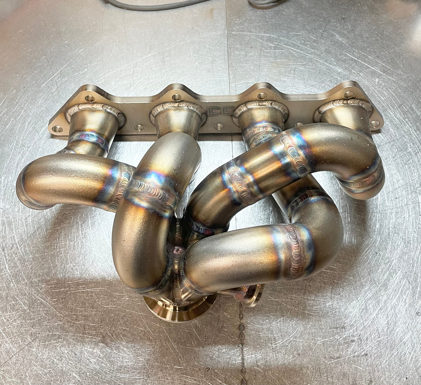 CCdesign 1G/2G DSM Large Runner V-band Turbo Manifold