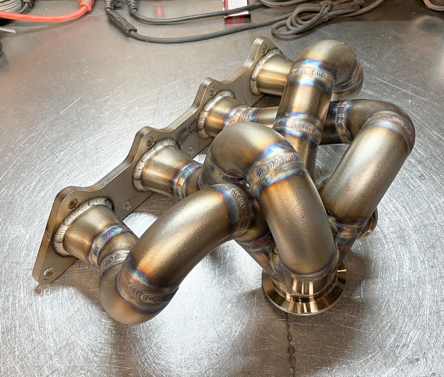 CCdesign 1G/2G DSM Large Runner V-band Turbo Manifold
