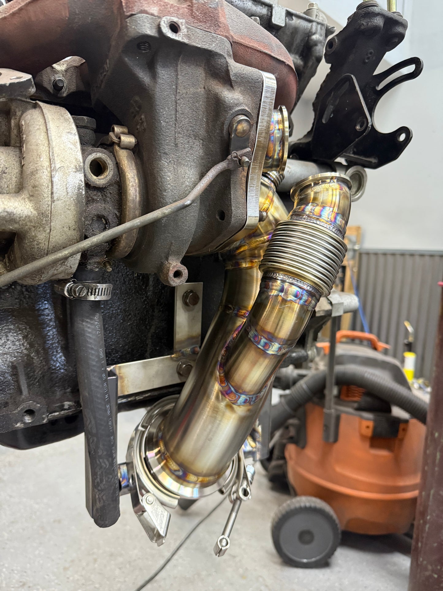 CCdesign 1G/2G DSM 3" **ONE OFF** External Wastegate O2 Housing