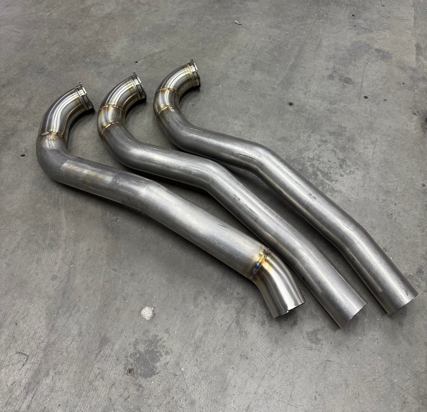 CCdesign MK7/7.5 VW Golf R "PRE BENT" Single Exit Catback Exhaust (Passenger Side)