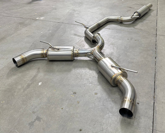 CCdesign MK7 VW Golf GTI "Premier" 3" Catback Exhaust **CLEARANCE**