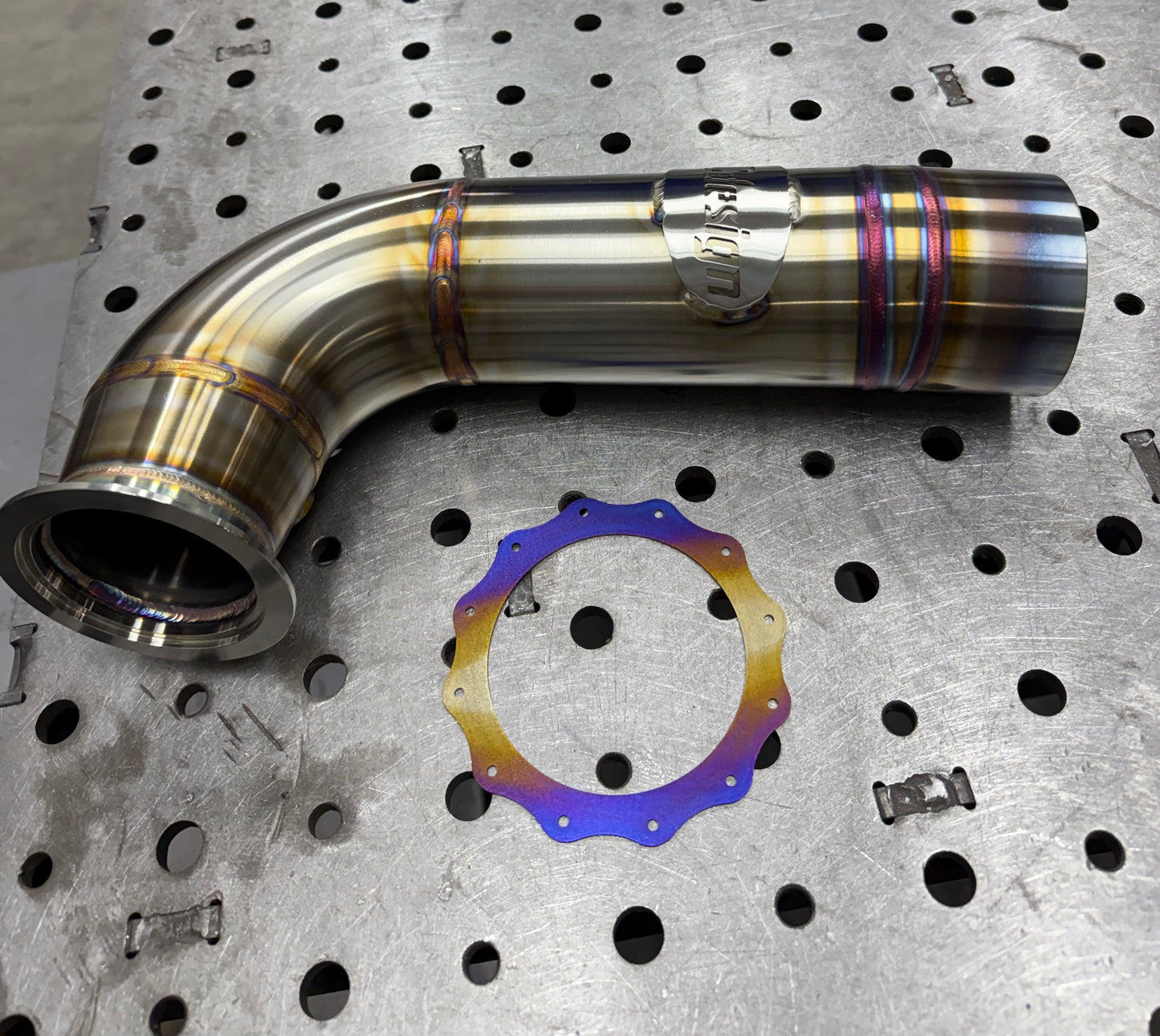 CCdesign 15-21 Audi 8V A3/S3 & Volkswagen MK7/7.5 Golf GTI/R Hood Exit Exhaust Kit **IN STOCK**