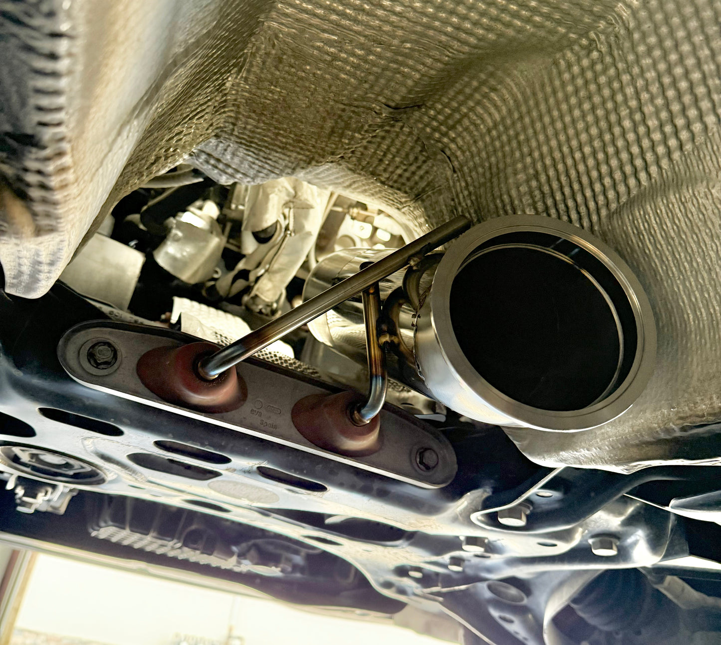 CCdesign Genuine 4" Downpipe MK7/7.5 VW GTI/Jetta 2.0T & 8V/8S Audi A3 FWD