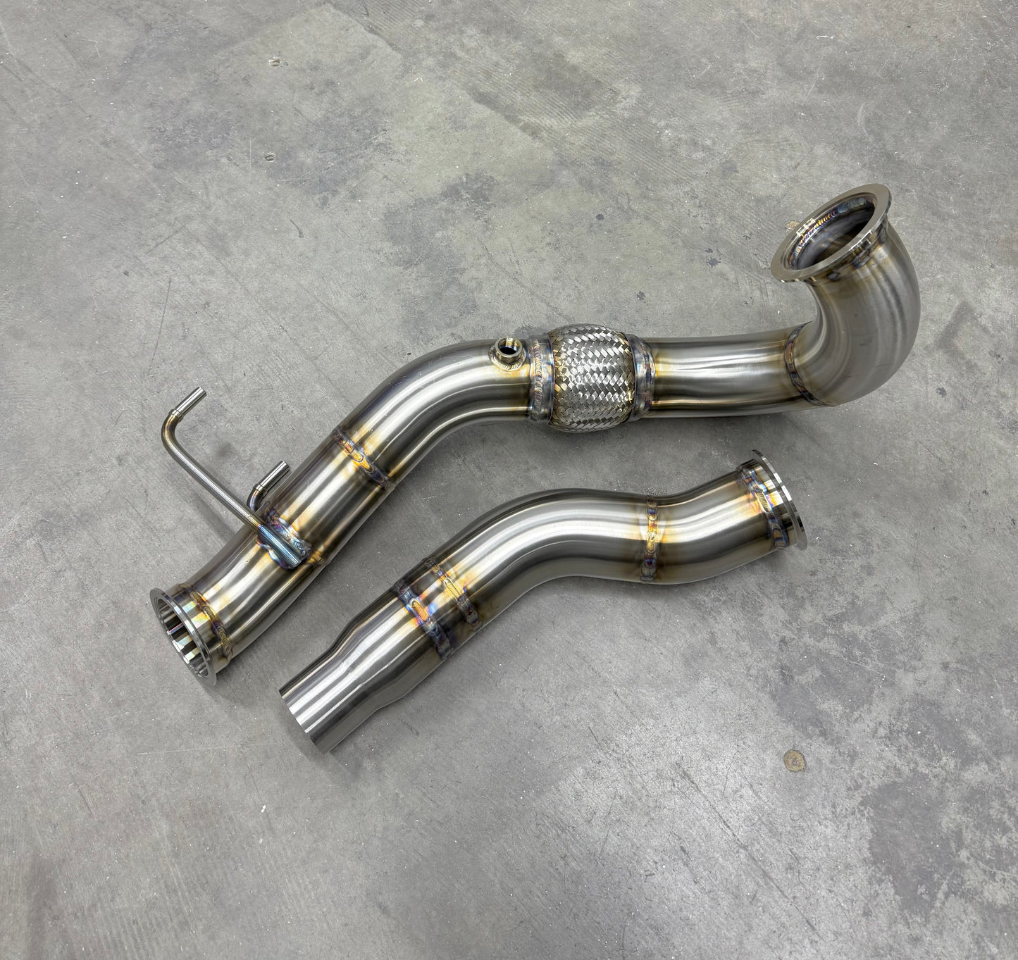 CCdesign 3" Downpipe MK7/7.5 VW GTI/Jetta 2.0T & 8V/8S Audi A3 FWD **BLEMISHED**