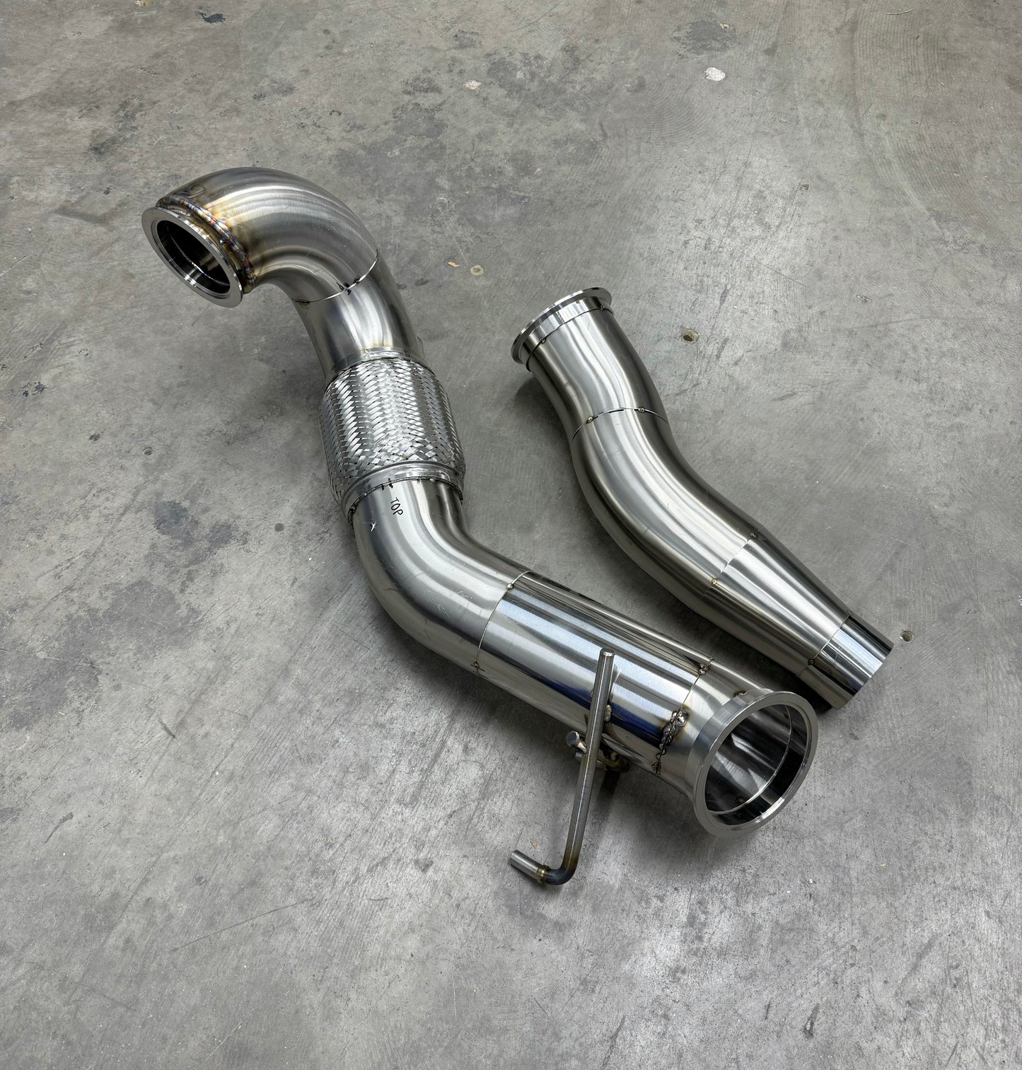 CCdesign Genuine 4" Downpipe MK7/7.5 VW GTI/Jetta 2.0T & 8V/8S Audi A3 FWD