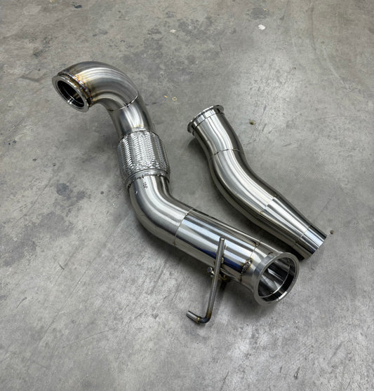 CCdesign Genuine 4" Downpipe MK7/7.5 VW GTI/Jetta 2.0T & 8V/8S Audi A3 FWD