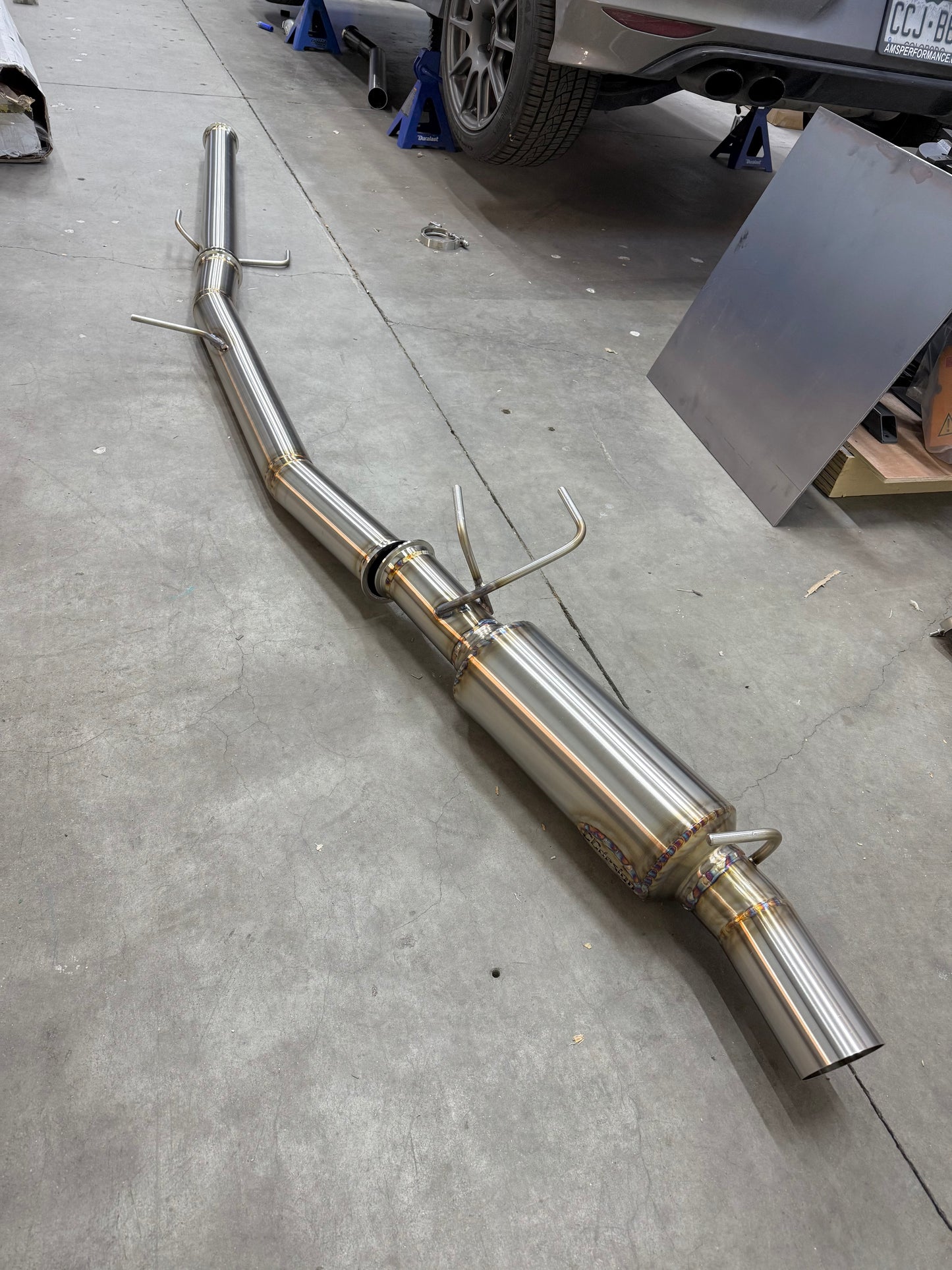 CCdesign 1G DSM AWD "Signature" 3.5" Vband Exhaust