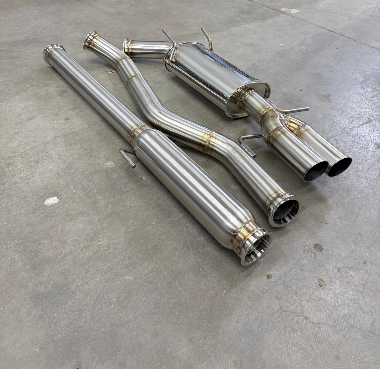 CCdesign E38A/E39A Galant VR4 AWD 3" V-Band Exhaust (USDM Bumper) **BLEMISHED**
