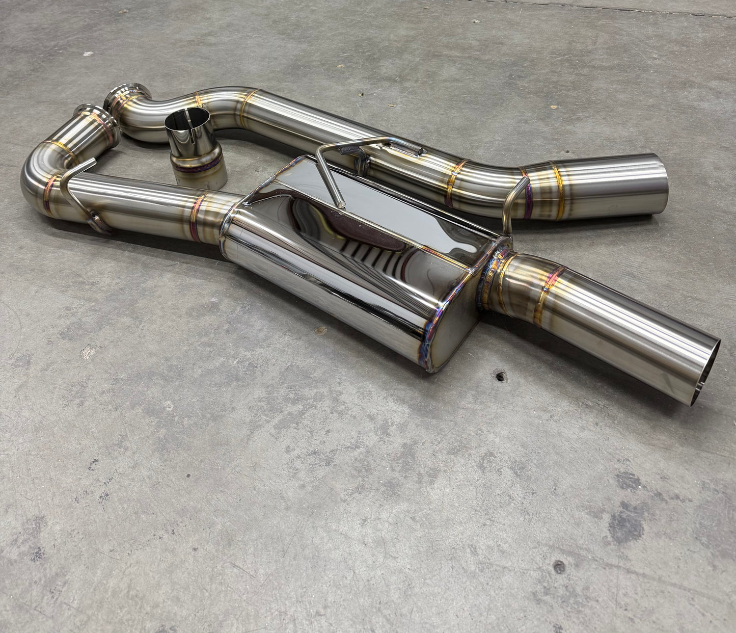 CCdesign 8V Audi S3 3.5" Single Exit Catback Exhaust (Driver Side)