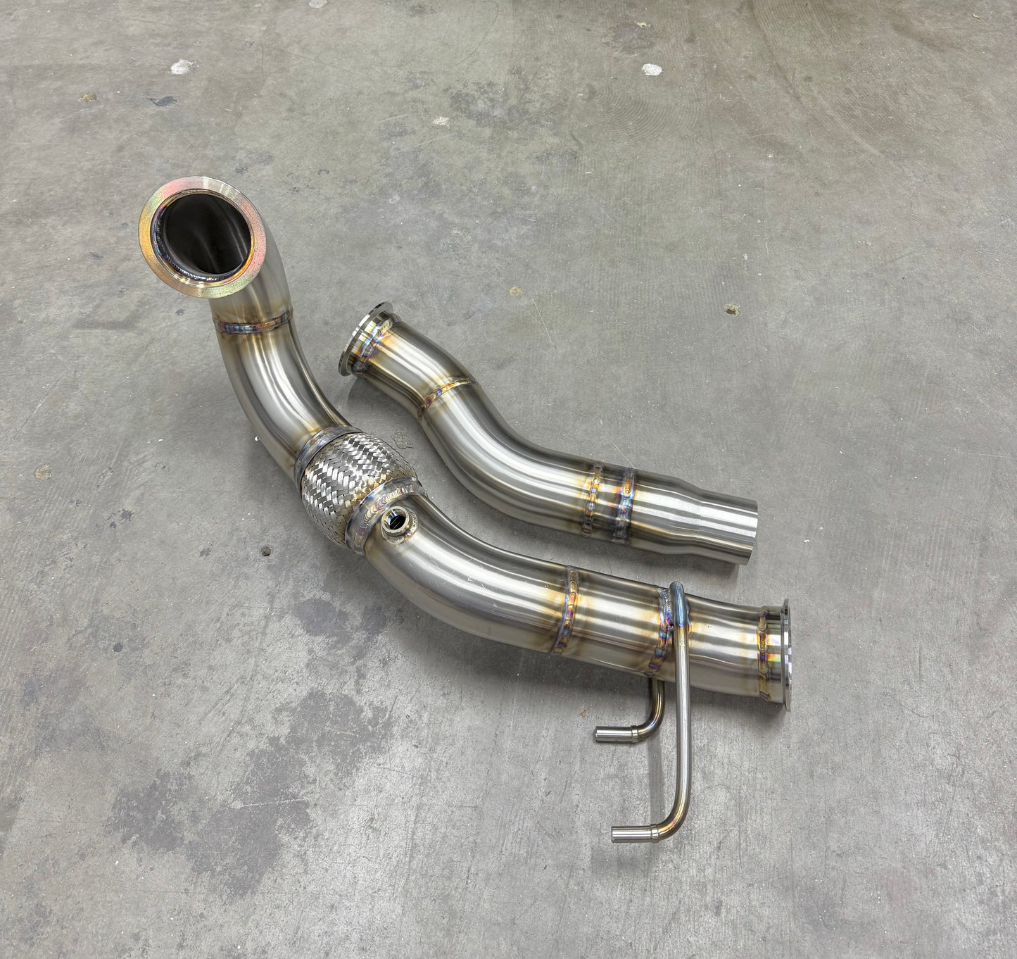 CCdesign 3" Downpipe MK7/7.5 VW GTI/Jetta 2.0T & 8V/8S Audi A3 FWD **BLEMISHED**