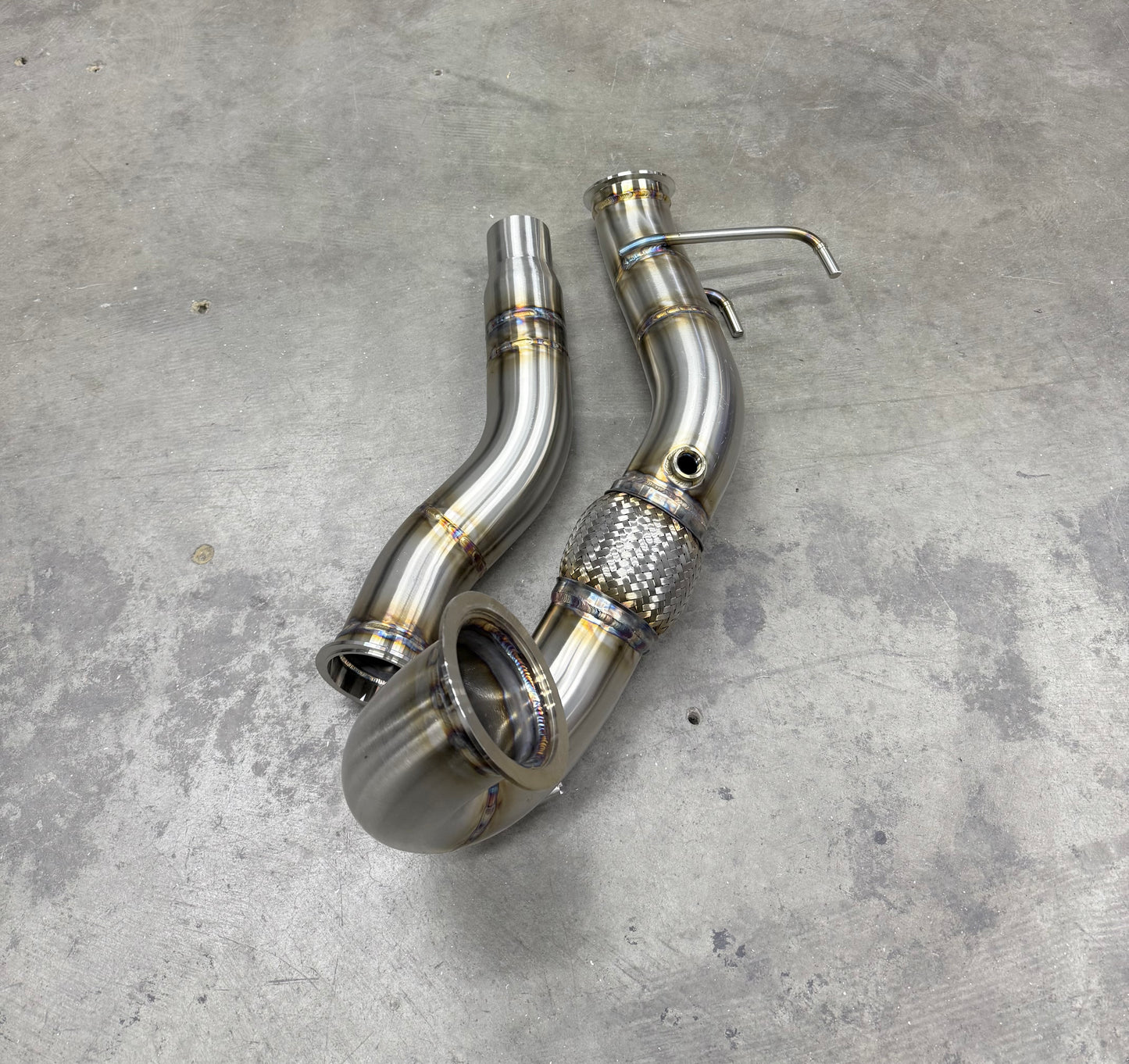 CCdesign 3" Downpipe MK7/7.5 VW GTI/Jetta 2.0T & 8V/8S Audi A3 FWD **BLEMISHED**