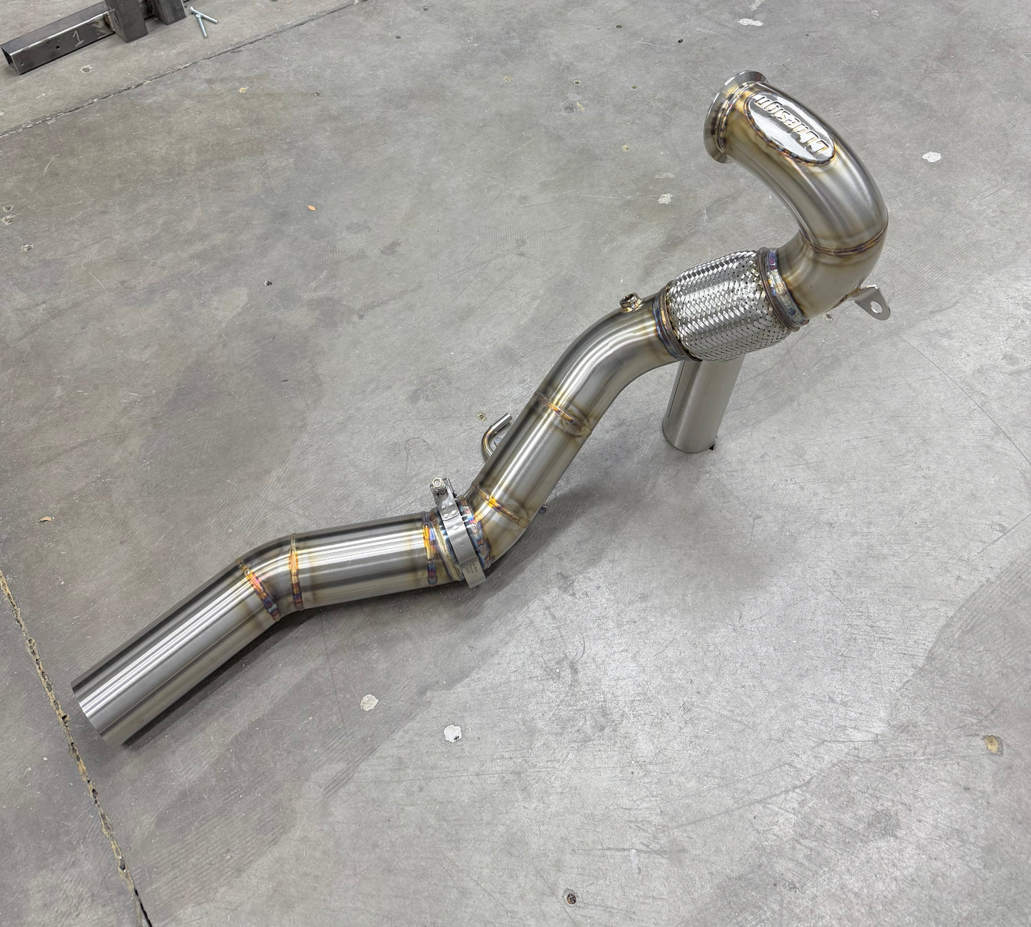 CCdesign Genuine 3.5" Downpipe MK7/7.5 VW GTI/Jetta 2.0T & 8V/8S Audi A3 FWD