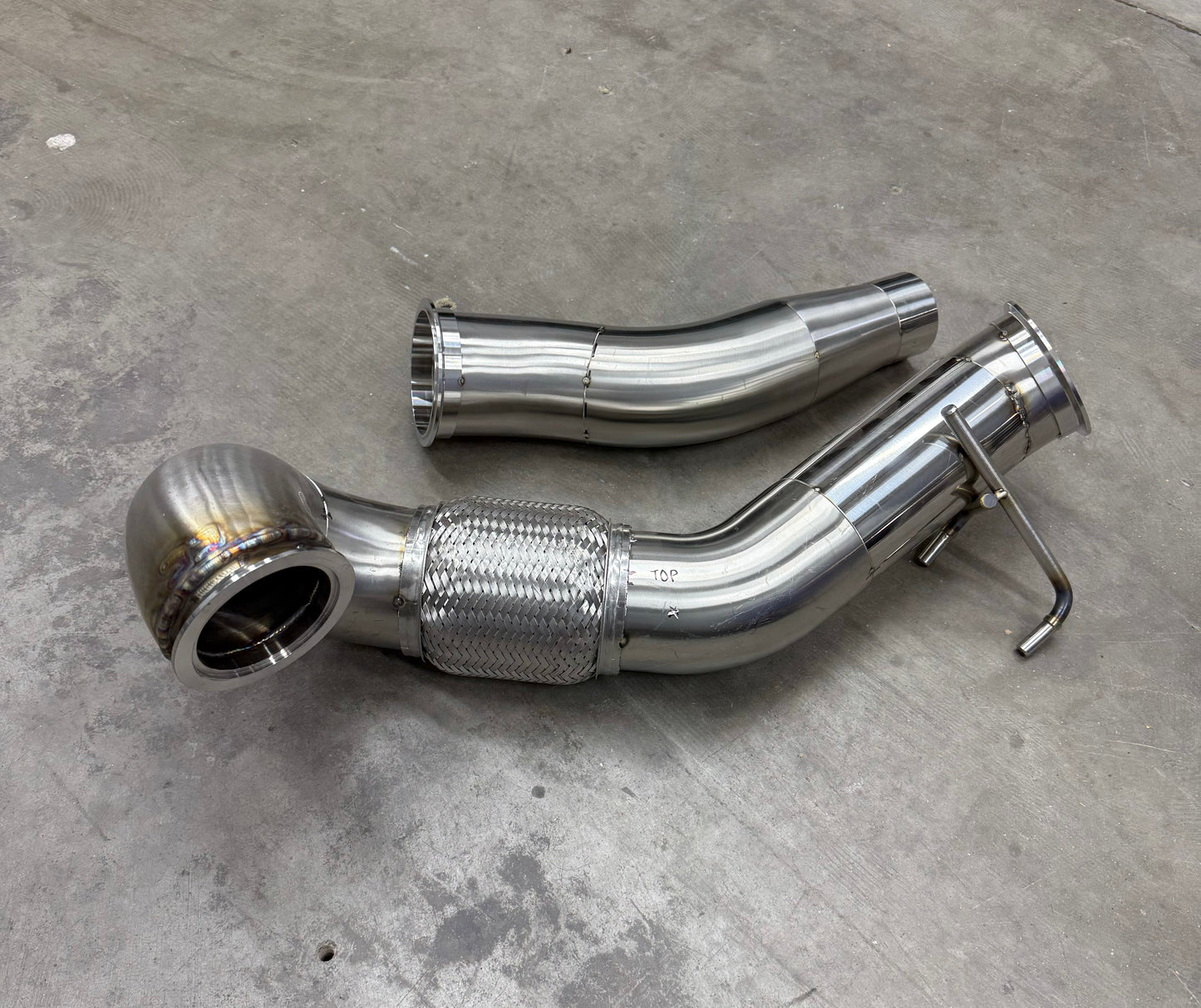 CCdesign Genuine 4" Downpipe MK7/7.5 VW GTI/Jetta 2.0T & 8V/8S Audi A3 FWD