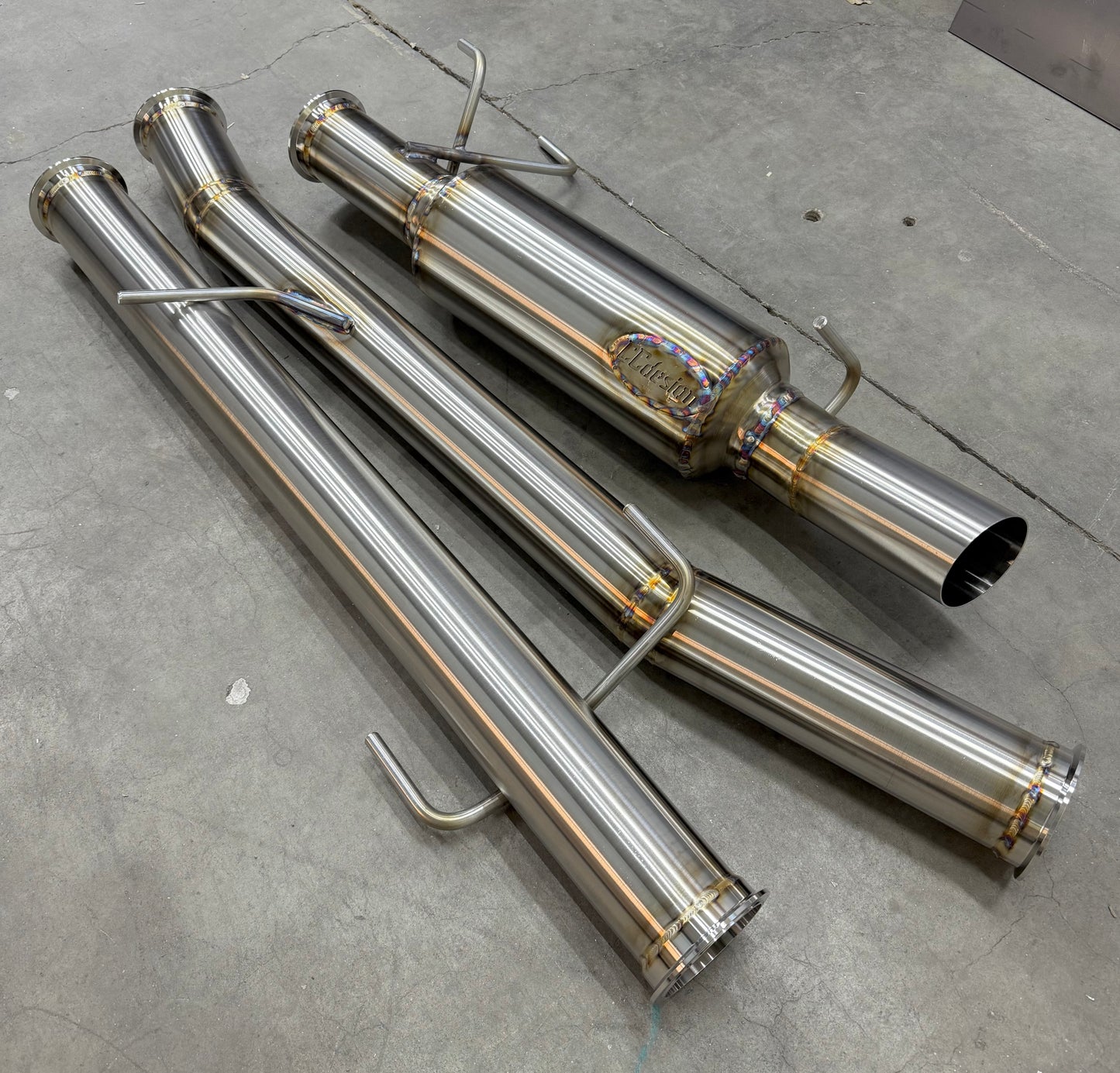 CCdesign 1G DSM AWD "Signature" 3.5" Vband Exhaust