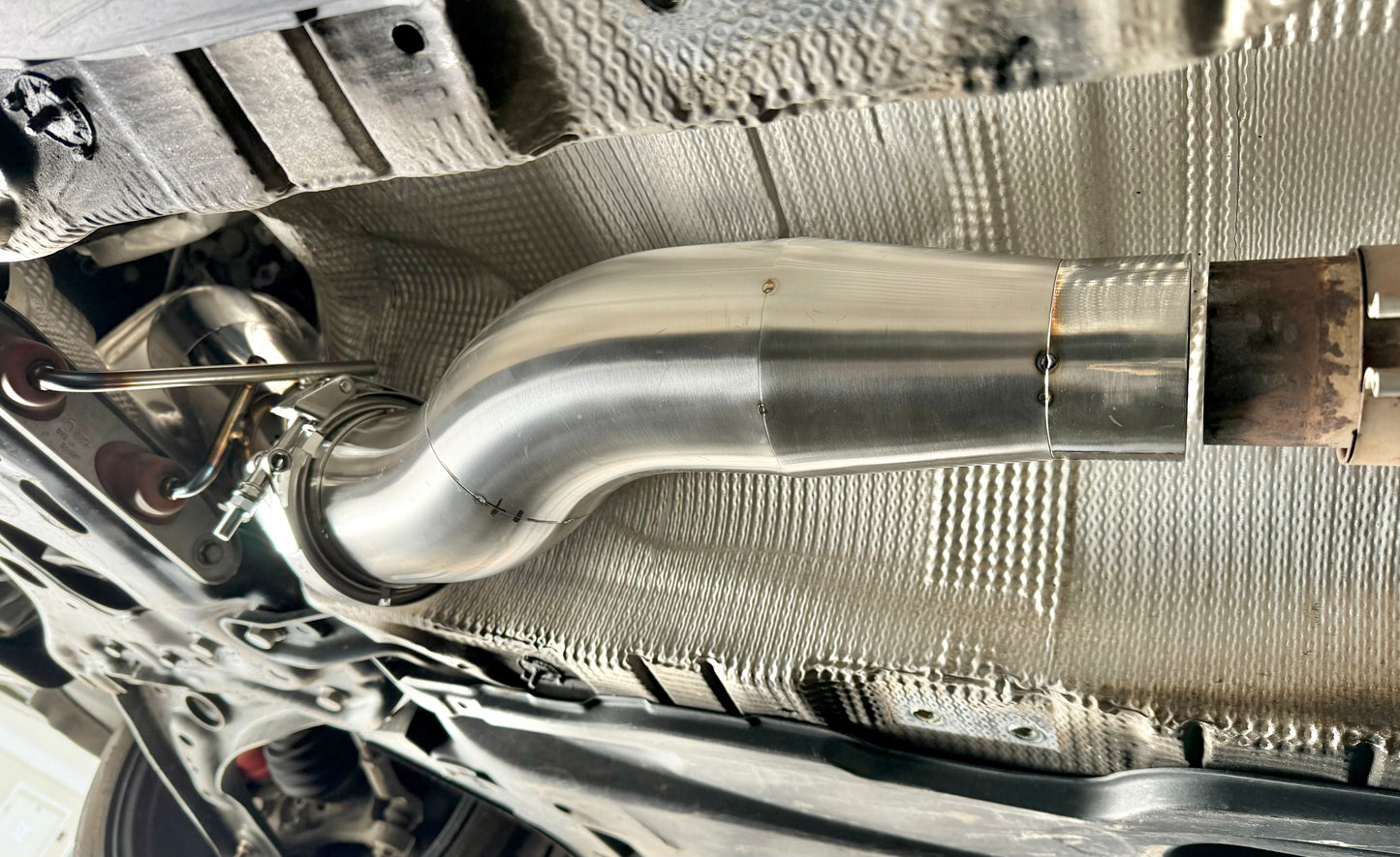 CCdesign Genuine 4" Downpipe MK7/7.5 VW GTI/Jetta 2.0T & 8V/8S Audi A3 FWD