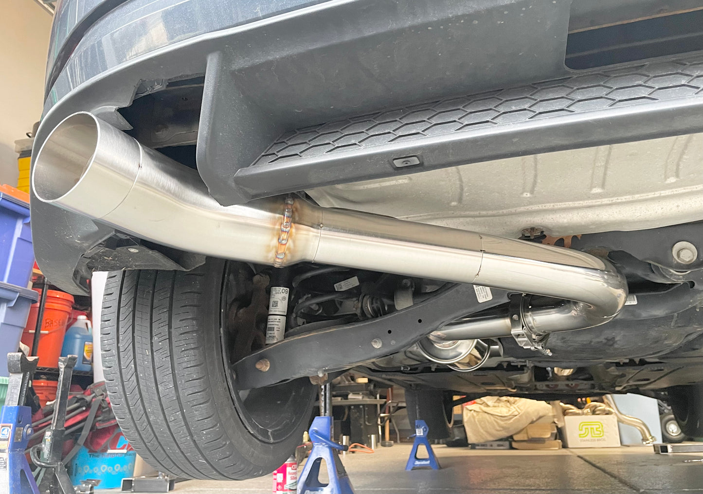 CCdesign MK7/7.5 VW Golf GTI Axle Back Section