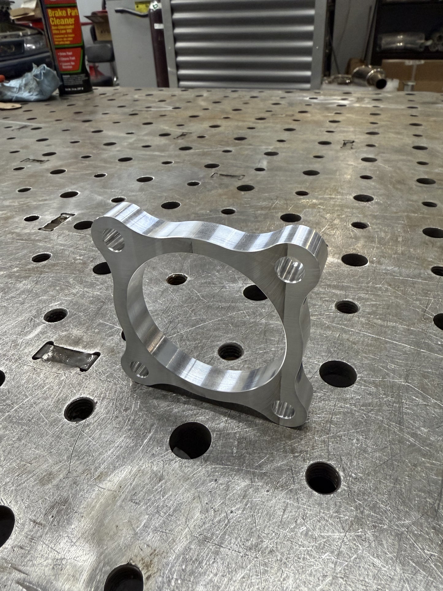 CCdesign DSM 2.5" Throttle Body Elbow Flange