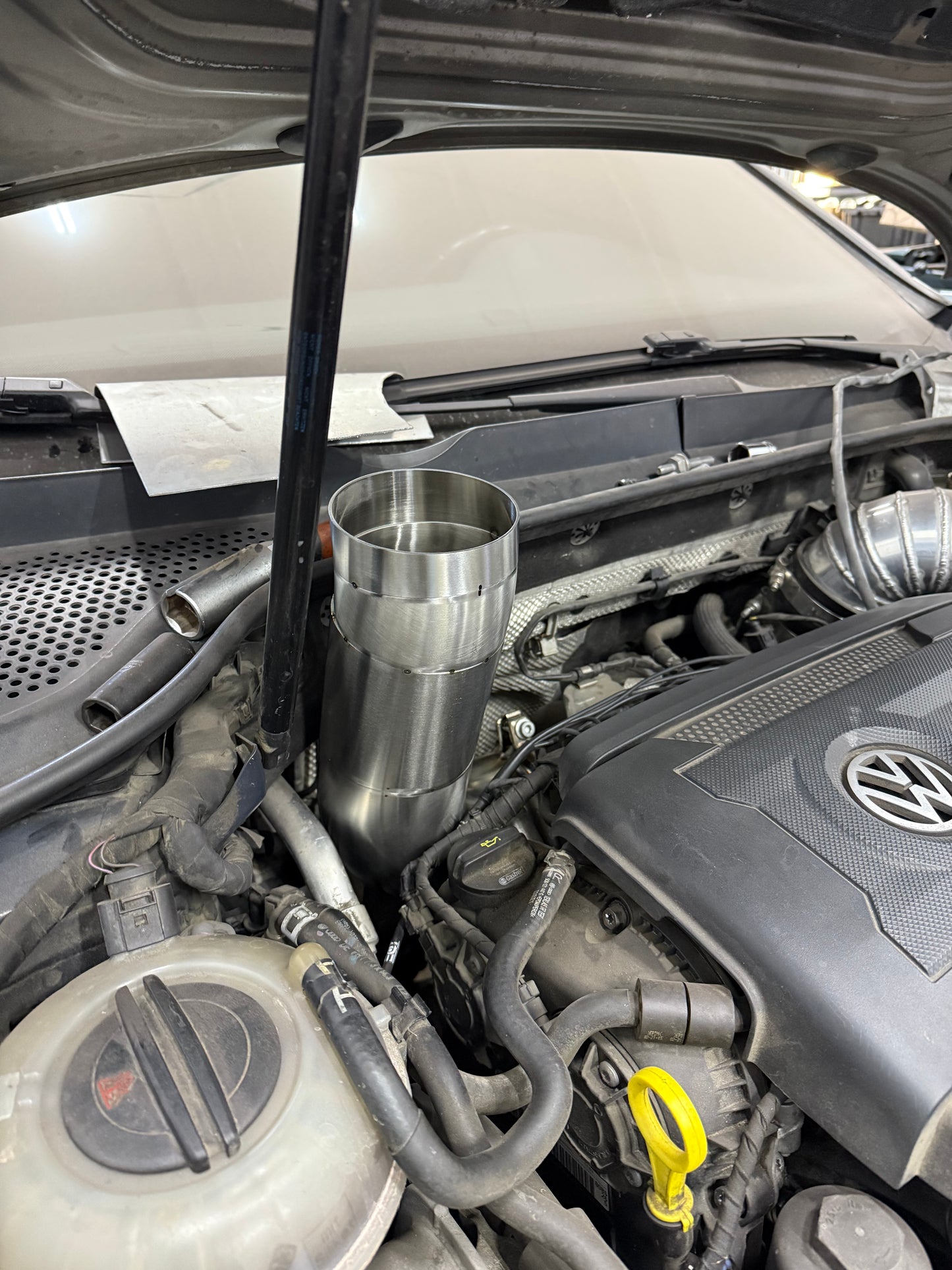 CCdesign MQB MK7/7.5 & 8V 2.0T 4" Hood Exit Exhaust