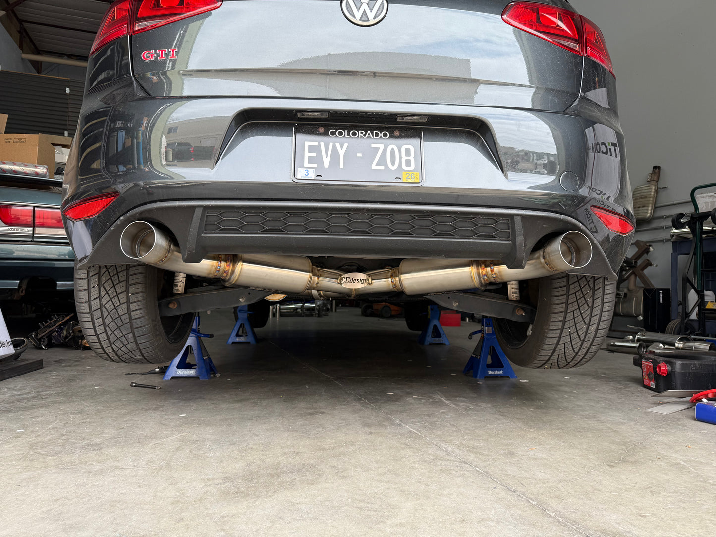 CCdesign MK7 VW Golf GTI "Luxury" 3" Catback Exhaust