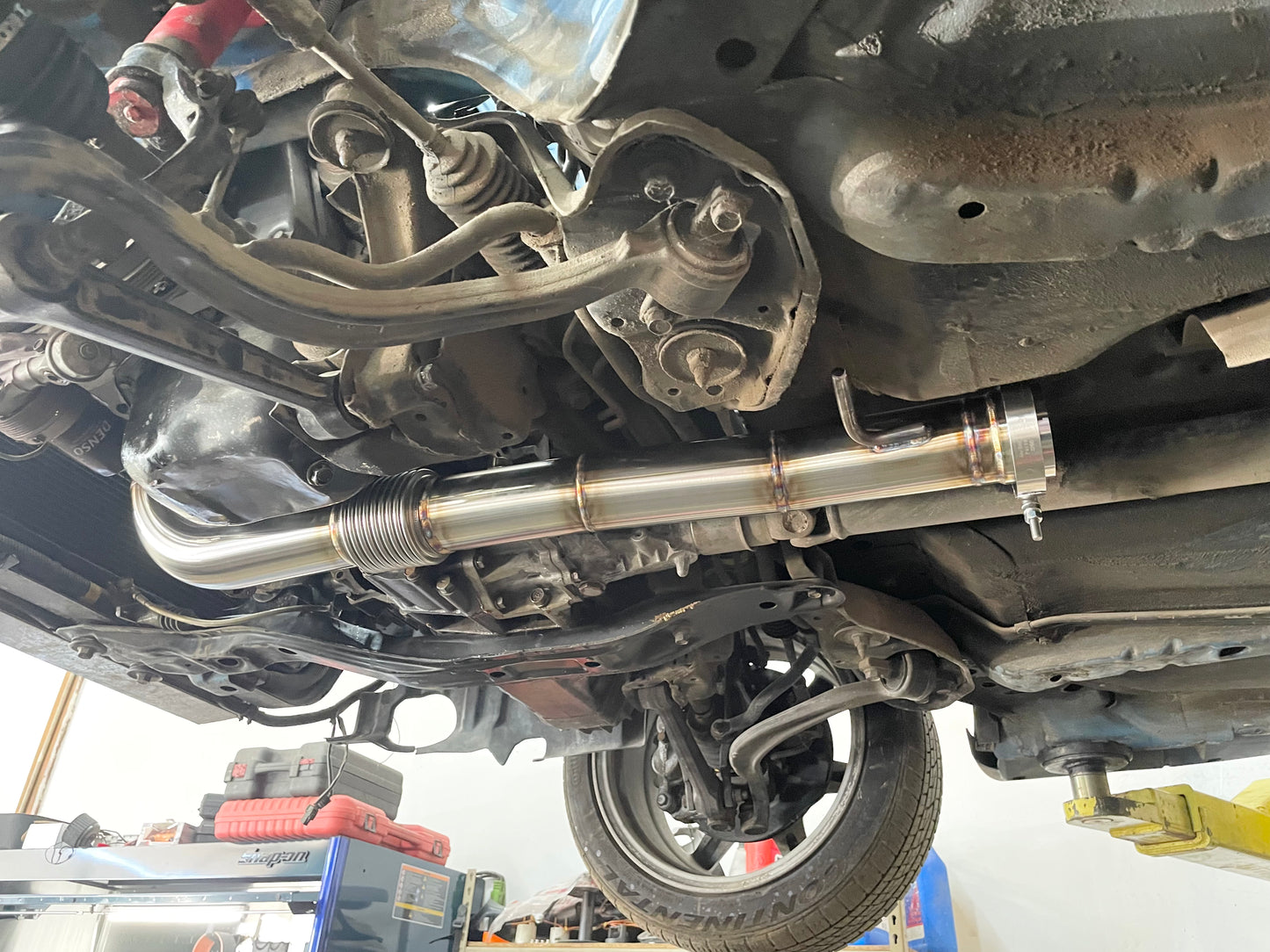 CCdesign 2G DSM AWD 3" V-BAND Downpipe