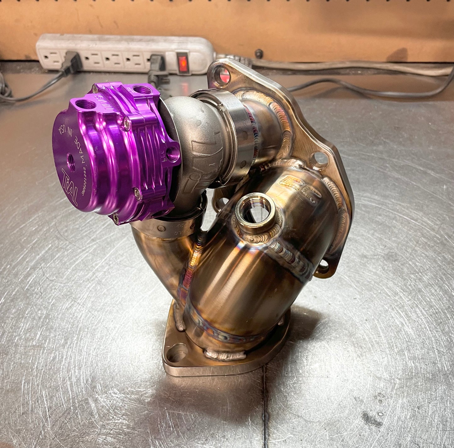 CCdesign 1G/2G DSM 3" Recirculated External Wastegate O2 Housing