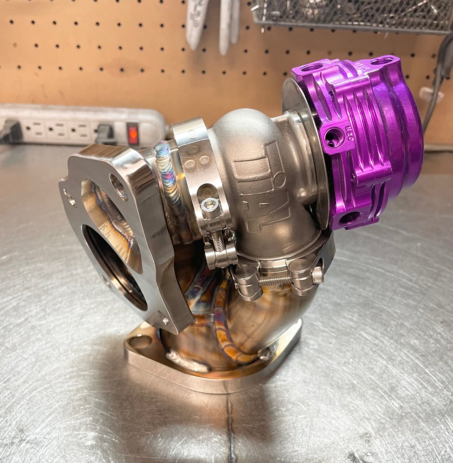 CCdesign 1G/2G DSM 3" Recirculated External Wastegate O2 Housing