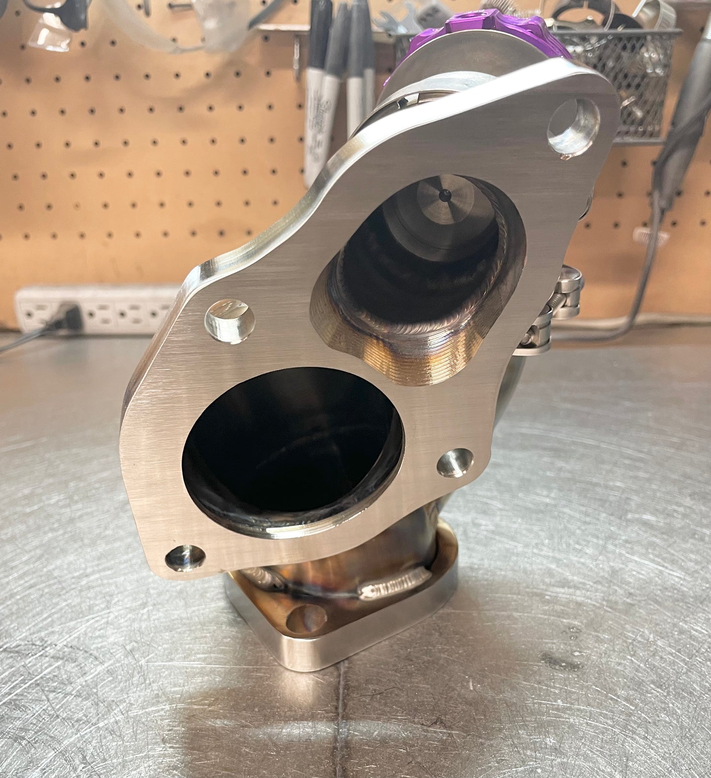 CCdesign 1G/2G DSM 3" Recirculated External Wastegate O2 Housing