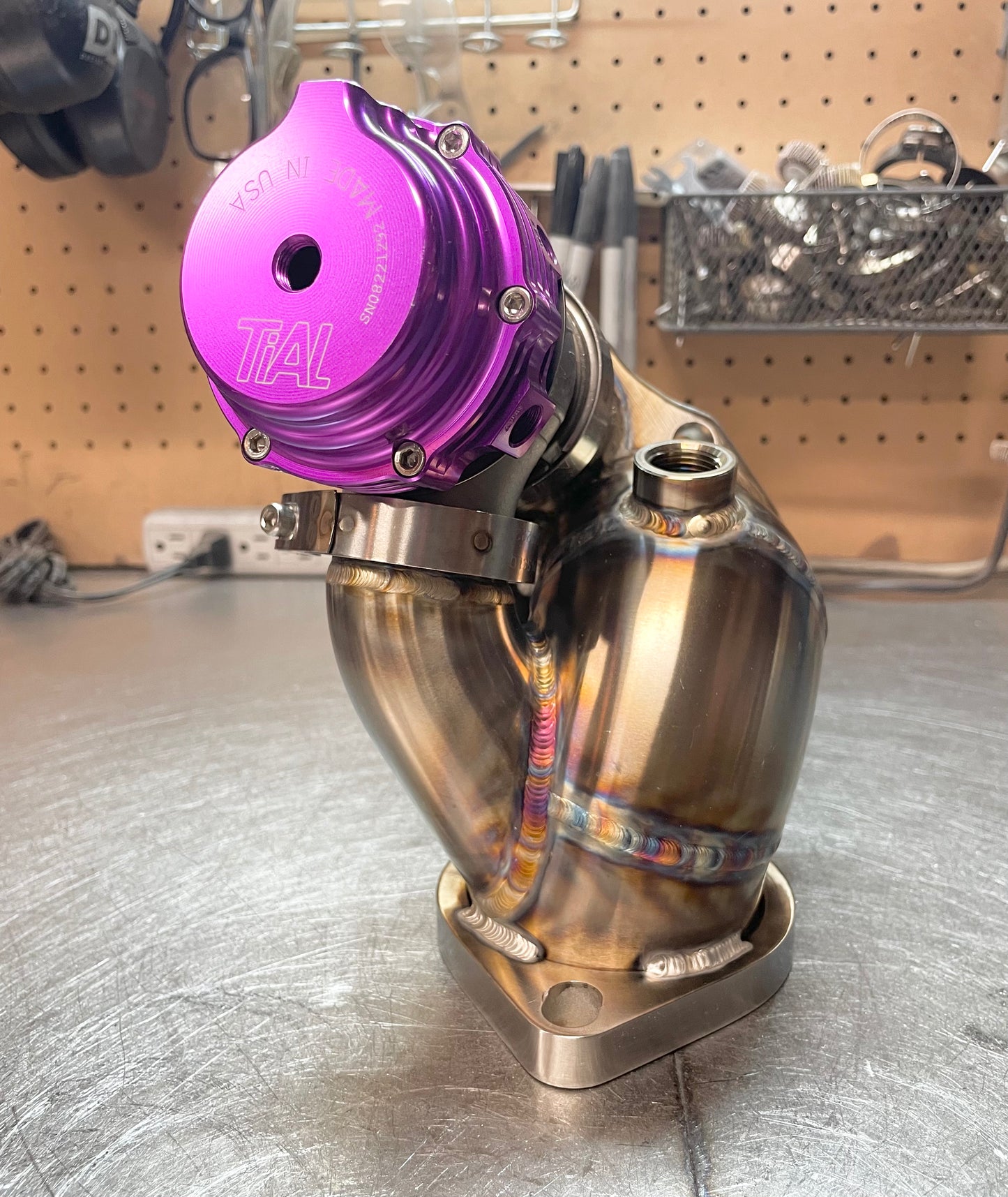 CCdesign 1G/2G DSM 3" Recirculated External Wastegate O2 Housing