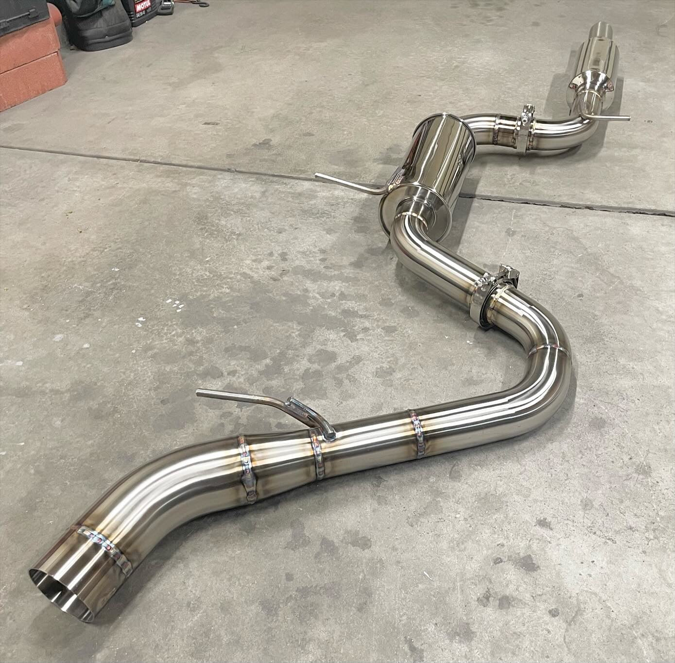 CCdesign **MK7.5** VW Golf GTI 3" Single Exit Catback Exhaust (Driver Side)