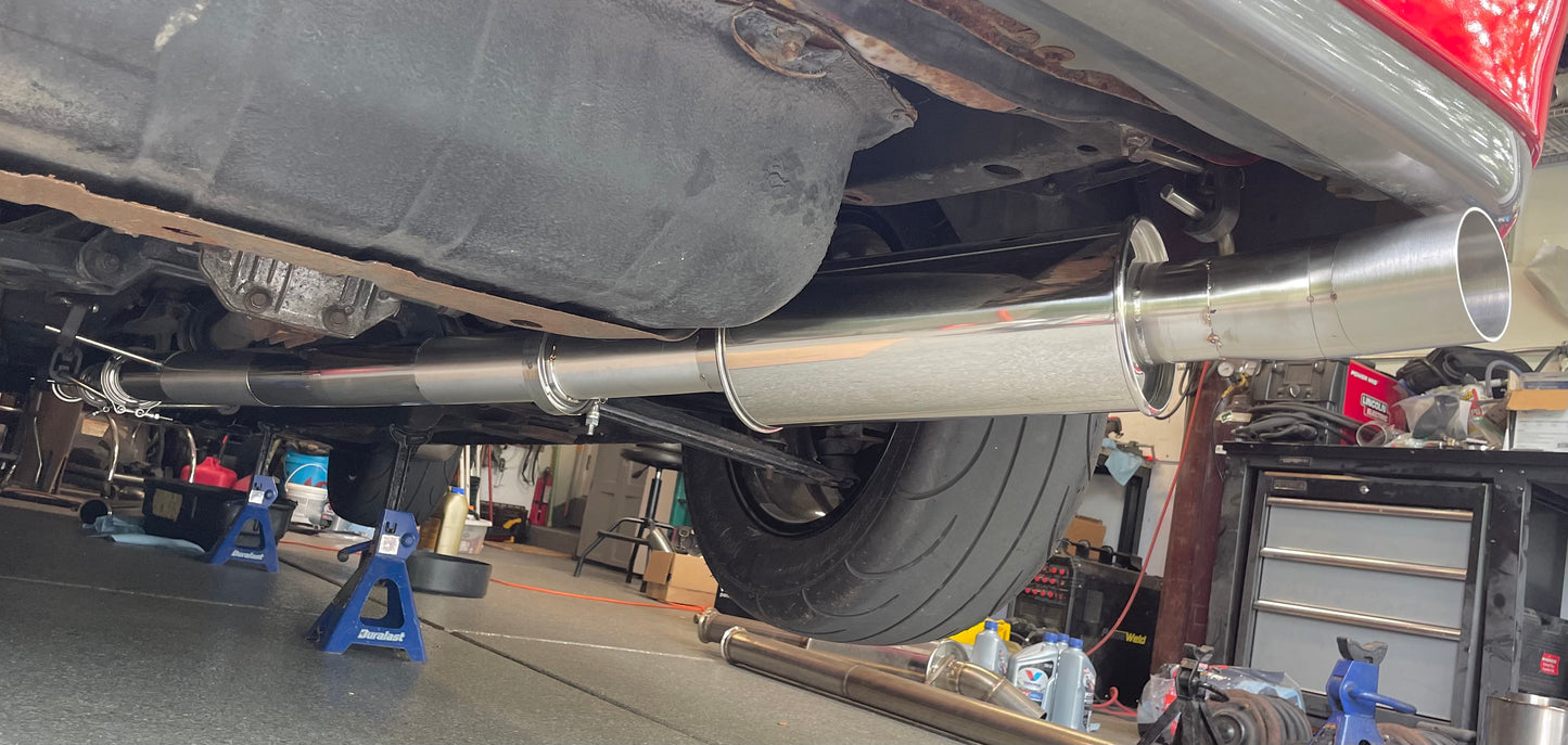 CCdesign 1G DSM AWD 3" V-Band Exhaust
