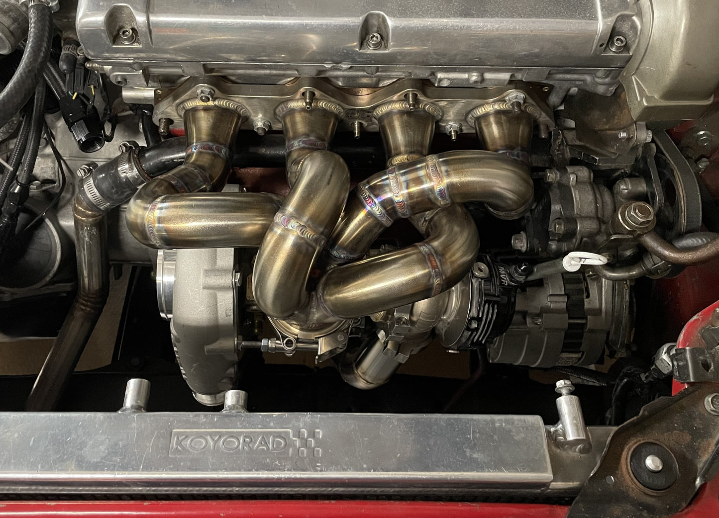 CCdesign 1G/2G DSM Large Runner V-band Turbo Manifold