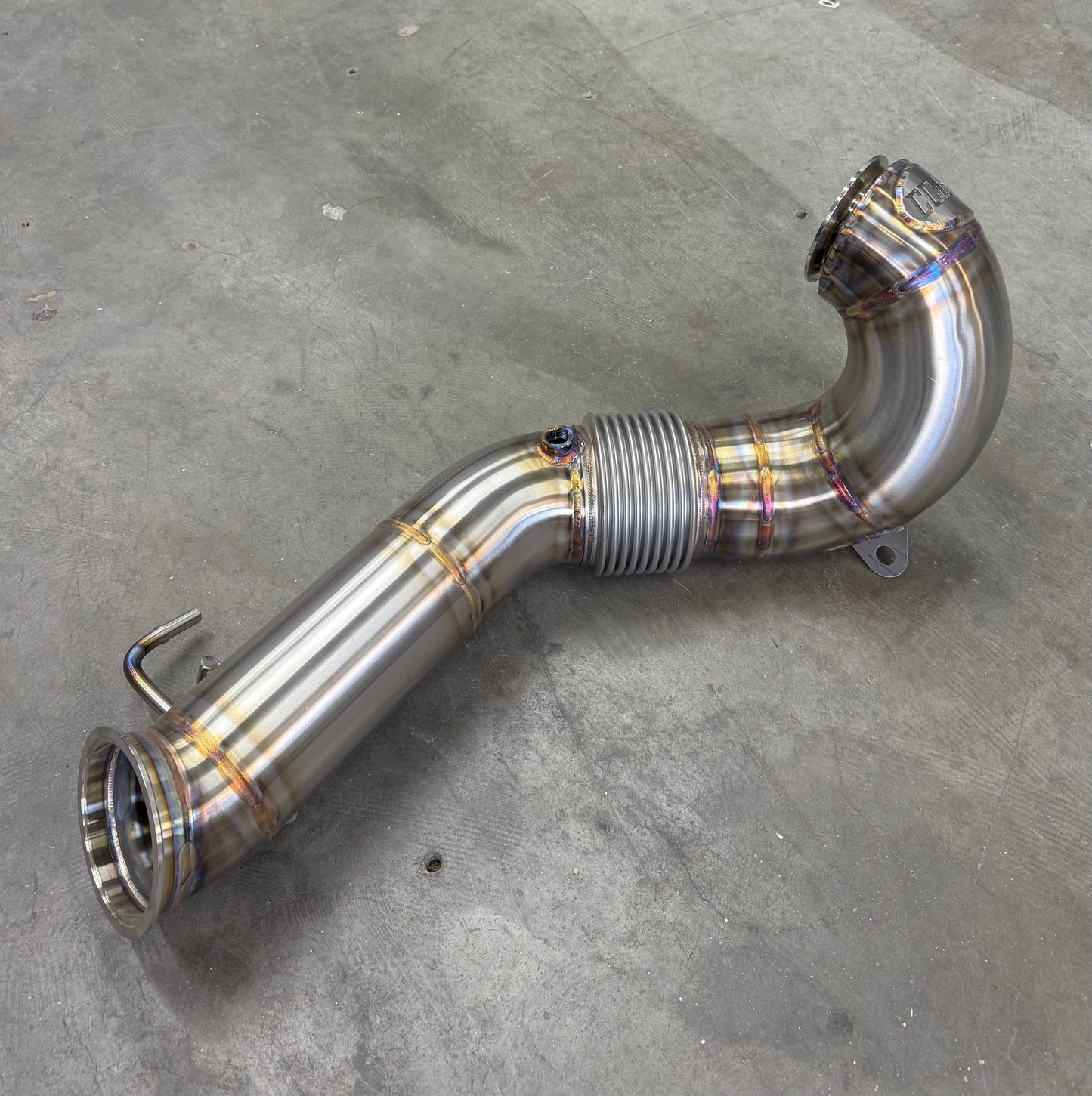 CCdesign MQB 4.5” Downpipe