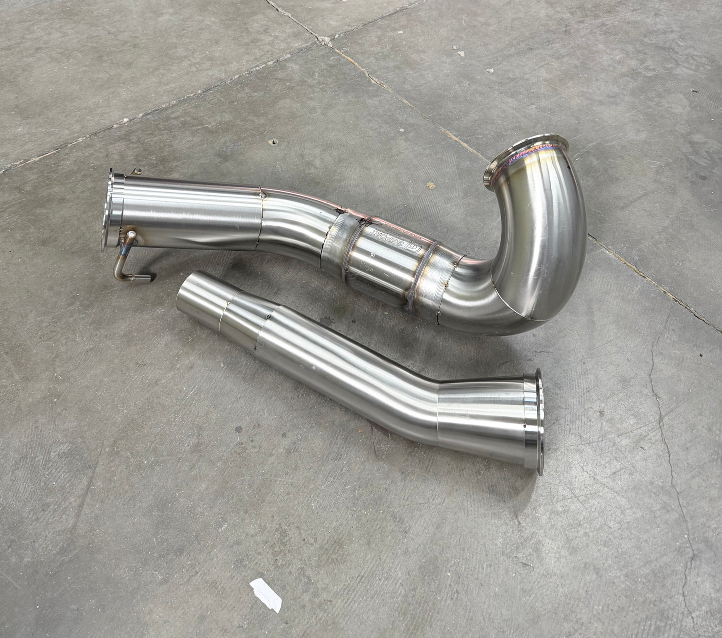 CCdesign Genuine 4" Downpipe MK8/8.5 VW GTI/Jetta 2.0T & 8Y Audi A3 FWD