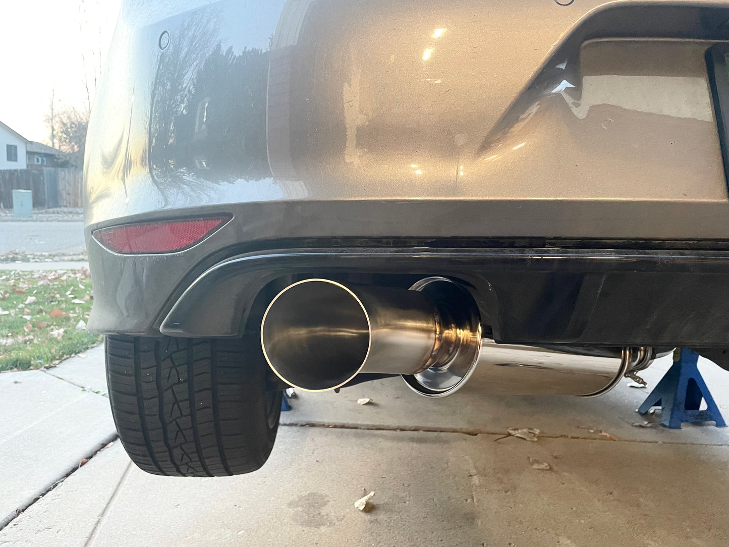 CCdesign MK7/7.5 VW Golf R Single Exit Catback Exhaust (Driver Side)