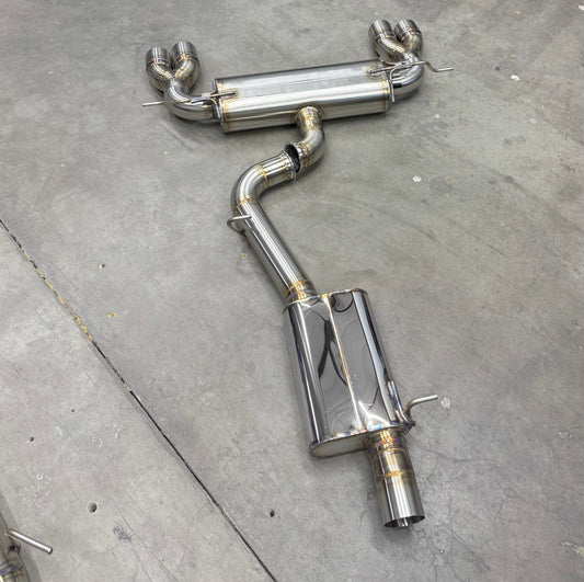 CCdesign **MK7.5** VW Golf R 3.5" Catback Exhaust