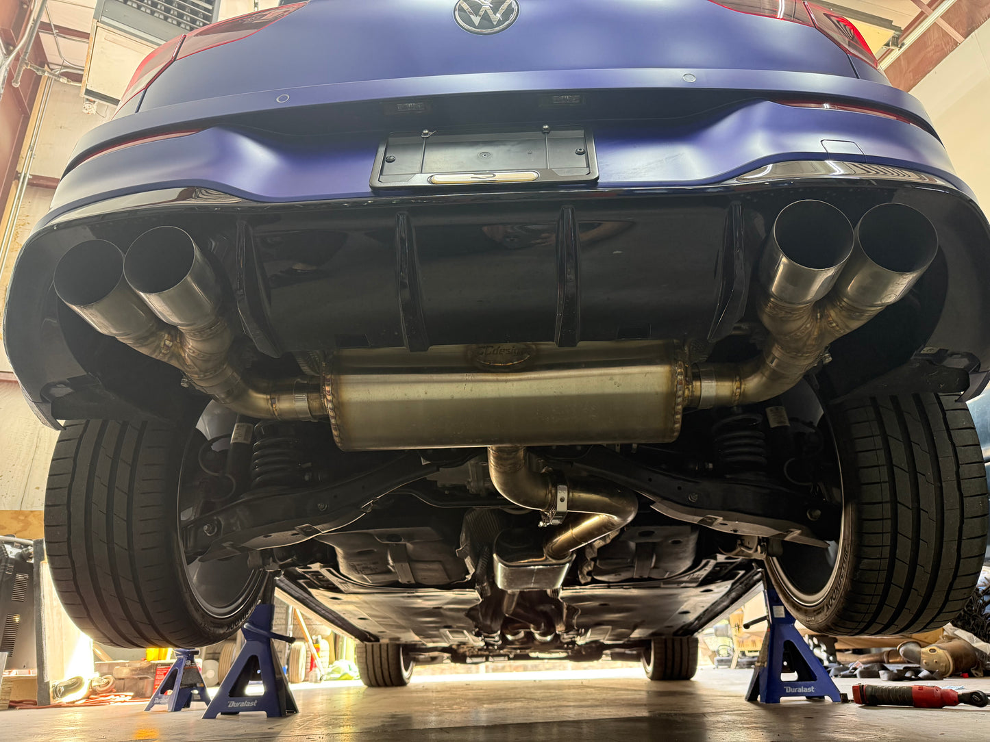 CCdesign MK8 VW Golf R 3" Catback Exhaust