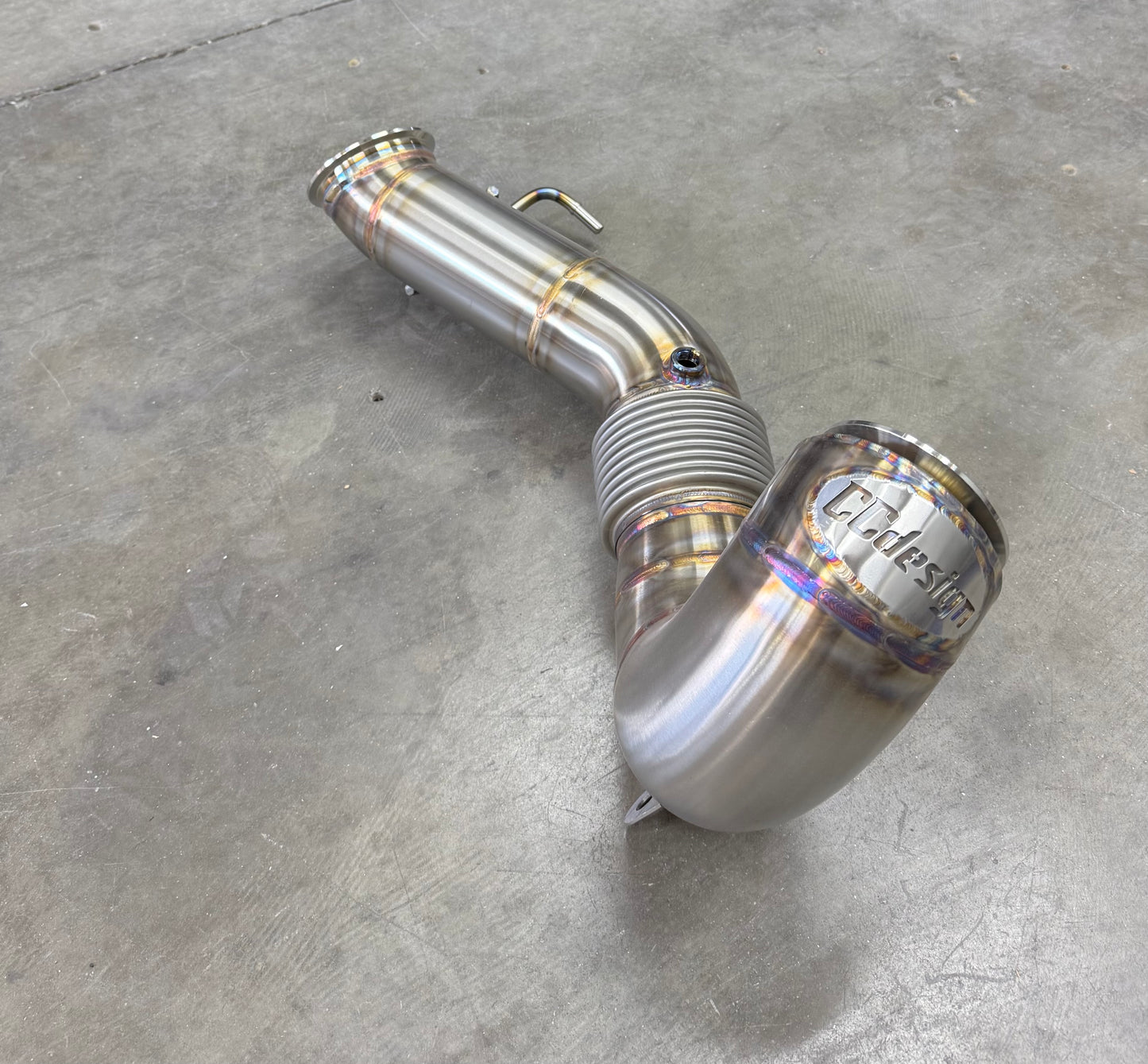 CCdesign MQB 4.5” Downpipe