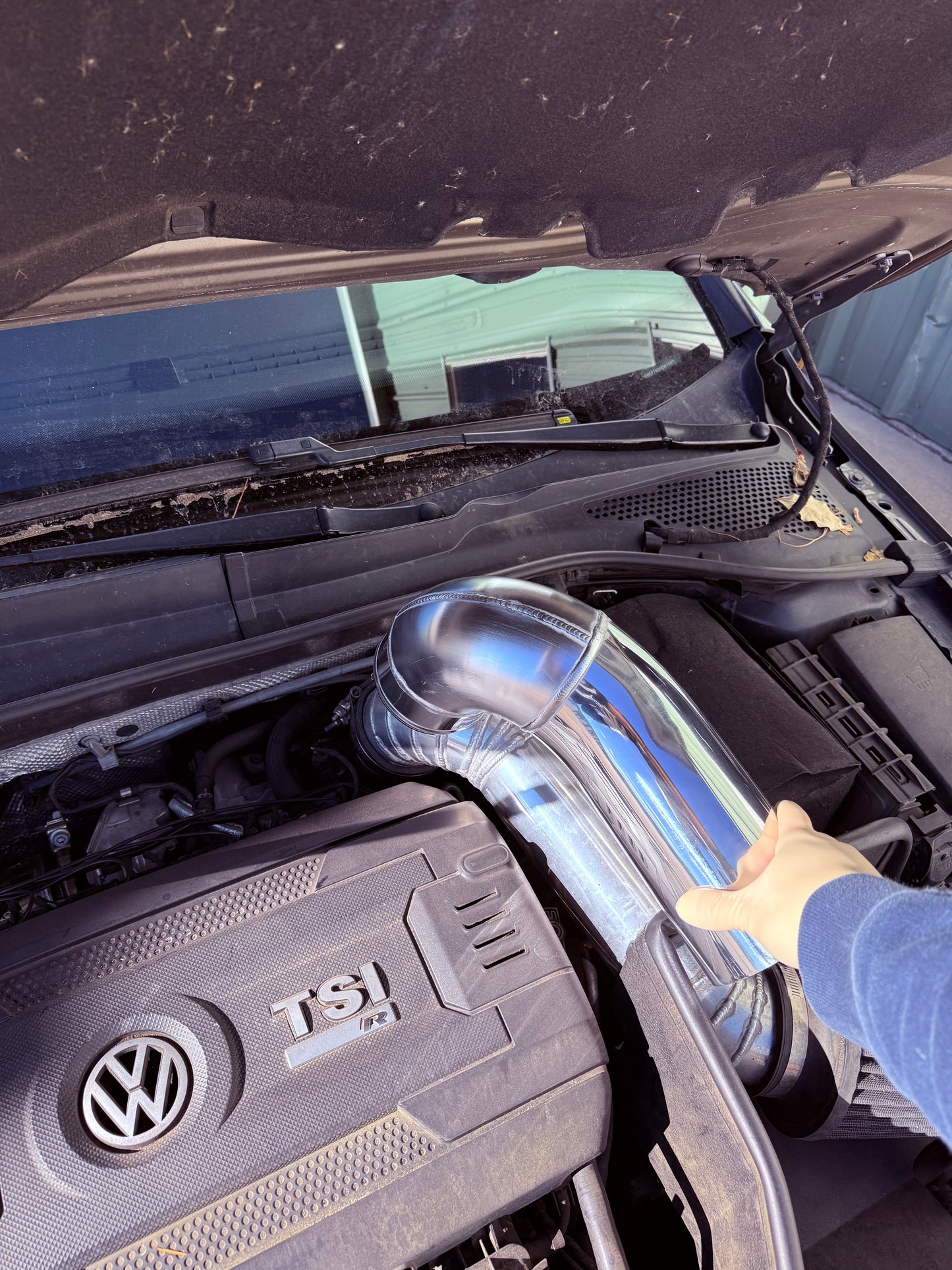 CCdesign MQB 2.0T 4" "DONUT" Air Intake Tube