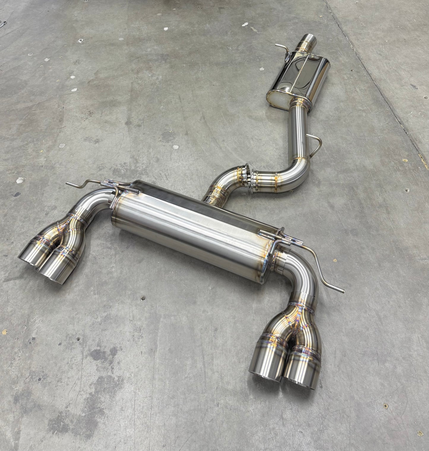 CCdesign MK8 VW Golf R 3.5" Catback Exhaust