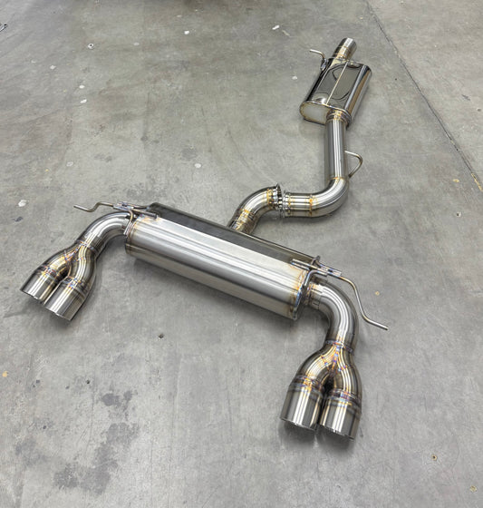 CCdesign MK7 VW Golf R 3.5" Catback Exhaust