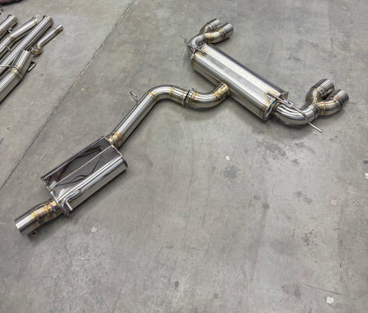 CCdesign MK8 VW Golf R 3.5" Catback Exhaust