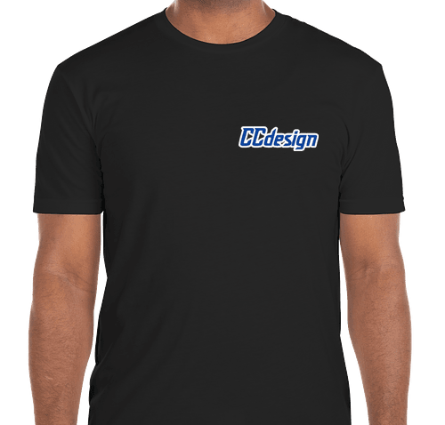 CCdesign Black T-Shirt