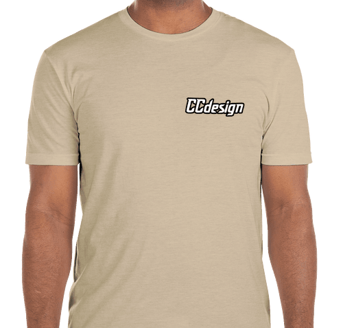 CCdesign Cream T-Shirt