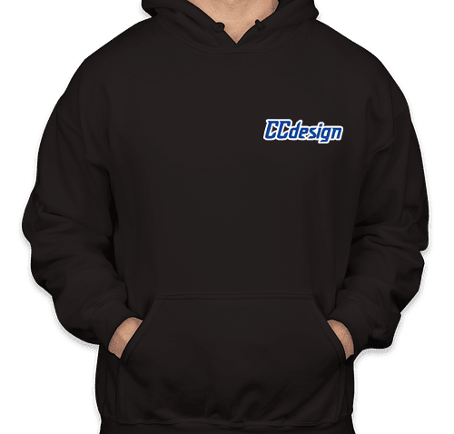 CCdesign Black Hoodie